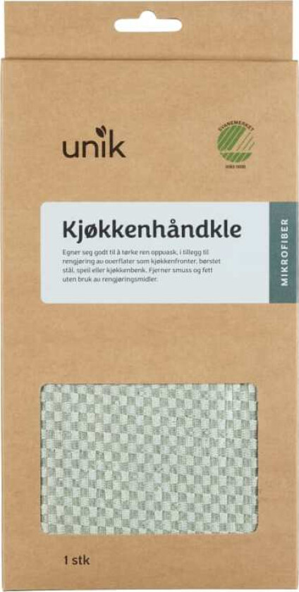 Kjøkkenhåndkle Mikrofiber 60x40cm 1stk