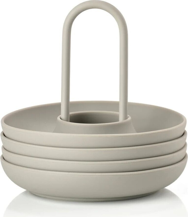 Singles eggeglass med beholder Mud