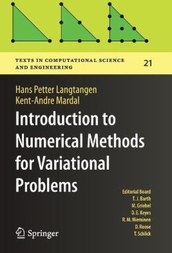 Introduction to Numerical Methods for Variational av Hans Petter Langtangen