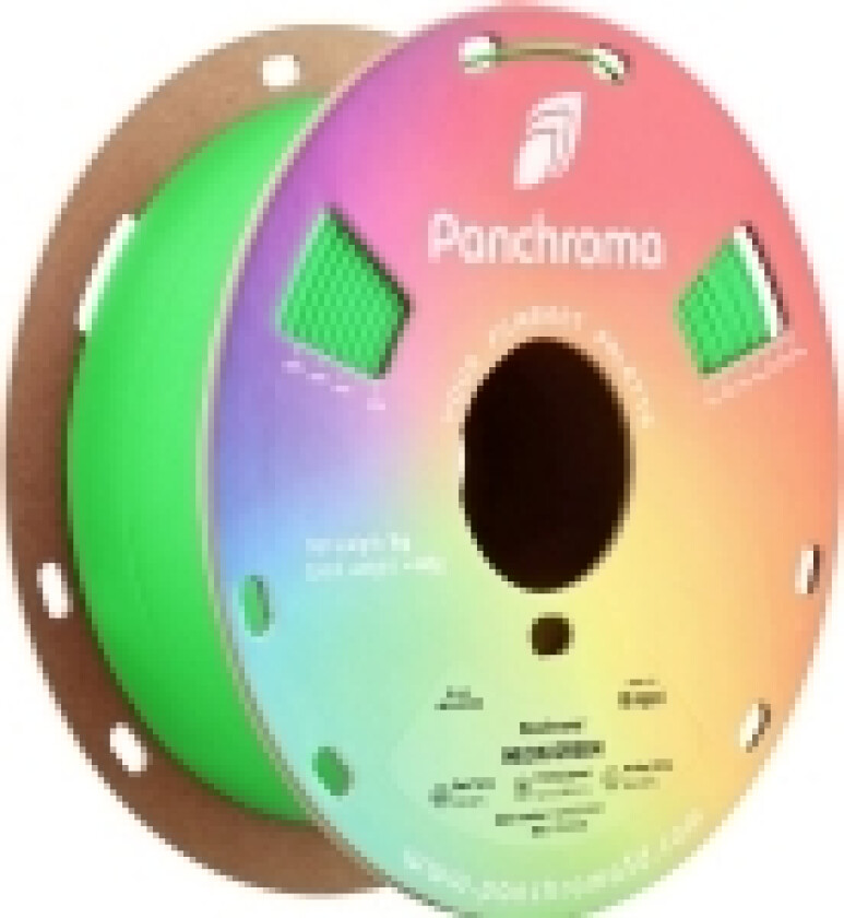 Polymaker CA02006 Panchroma™ Neon Filament PLA-plast Fluorescerende, Farveskift 1.75 mm 1000 g Neongrøn (fluorescerende) 1 stk