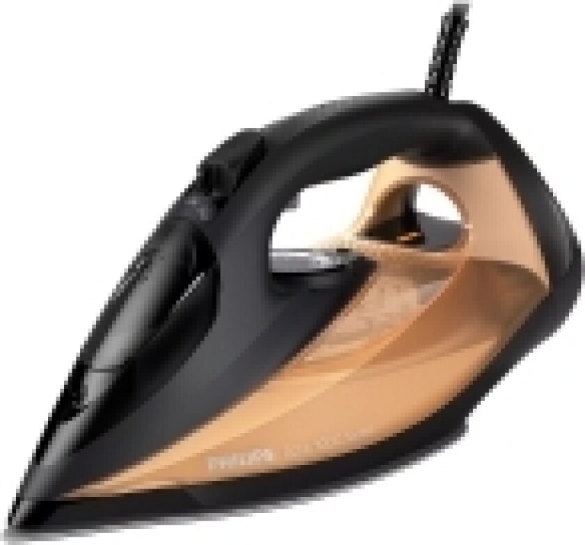 Azur 7000 Series DST7040 - Dampstrykejern med automatisk slukking - såleplate: SteamGlide Elite - 2800 W - svart/gull