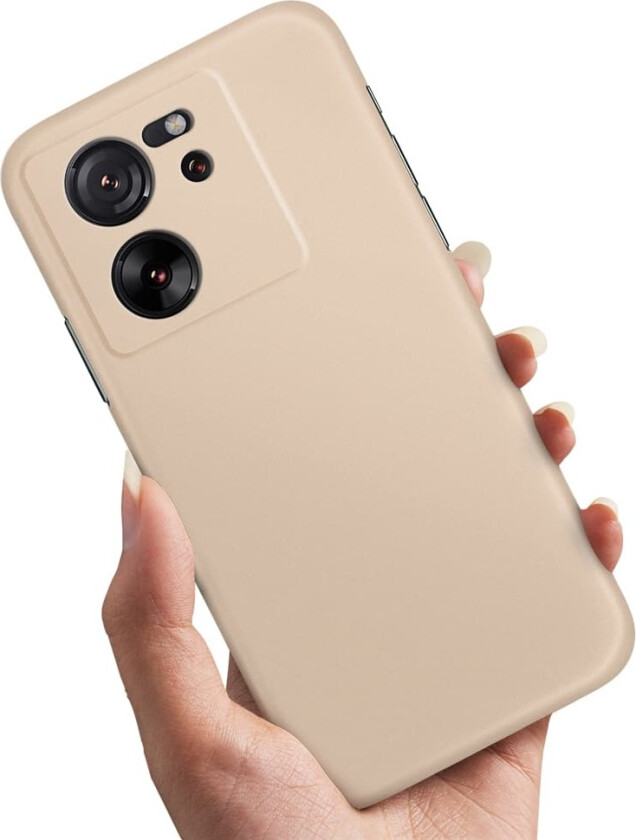 Xiaomi 13T/13T Pro - Deksel/Mobildeksel Beige
