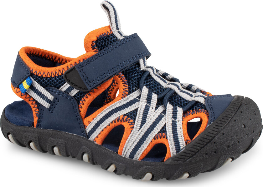 Kids' Cloudi Sandal Navy 34, Navy