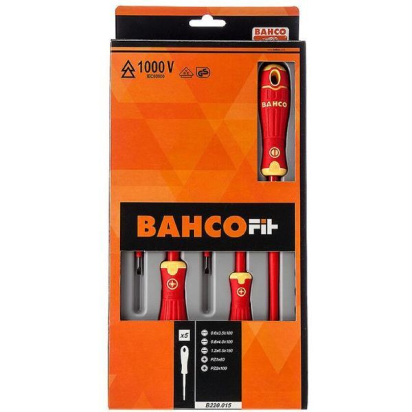 B220.015 Skrutrekkersett