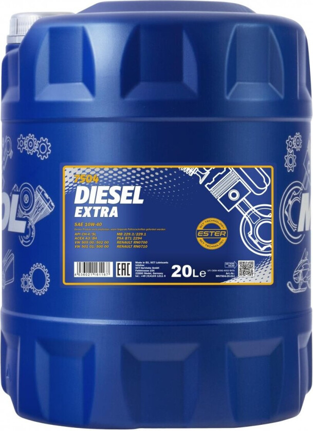 Motorolje MANNOL MN7504-20