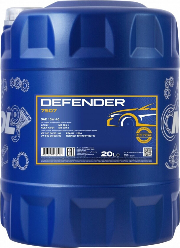 Motorolje MANNOL MN7507-20