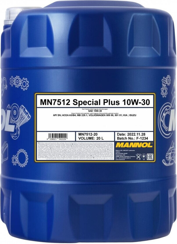Motorolje MANNOL MN7512-20