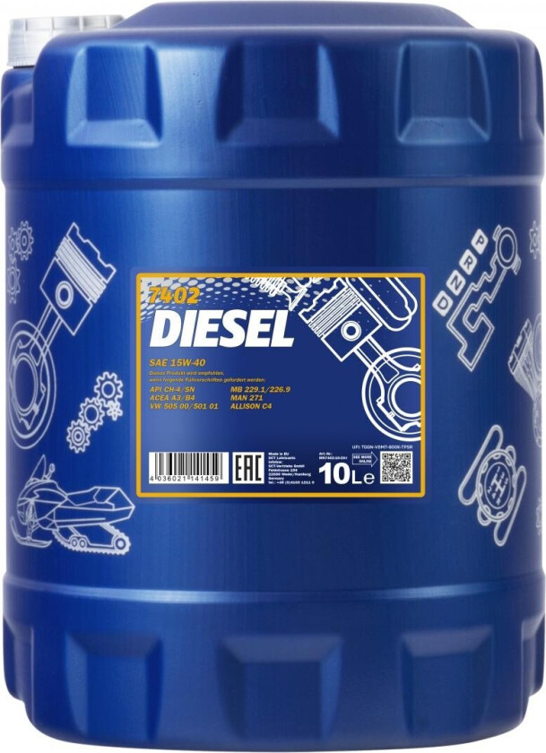 Motorolje MANNOL MN7402-10