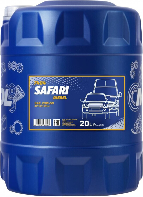 Motorolje MANNOL MN7404-20