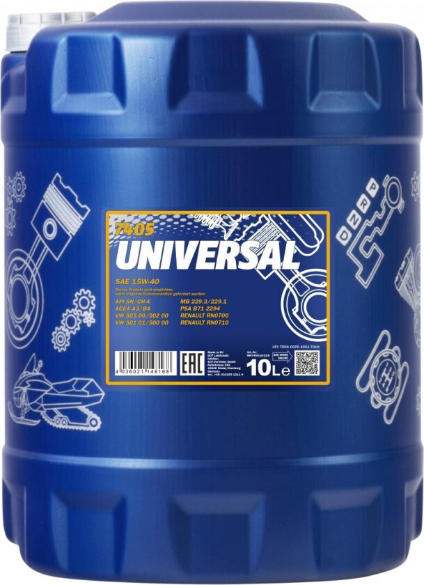 Motorolje MANNOL MN7405-10