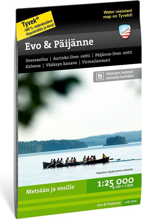 Evo & Päijänne 1:25.000 OneSize, NoColour