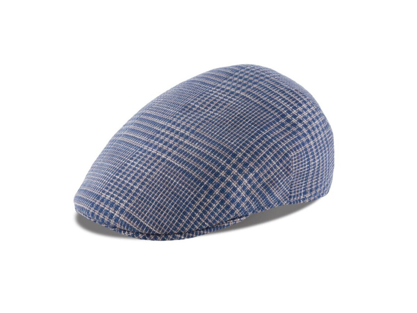 Mjm Country 44 Sixpence/flat Cap Blue Check S