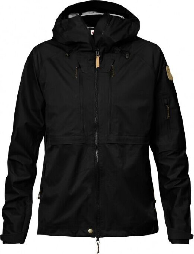 Women's Keb Eco-Shell Jacket L, Black