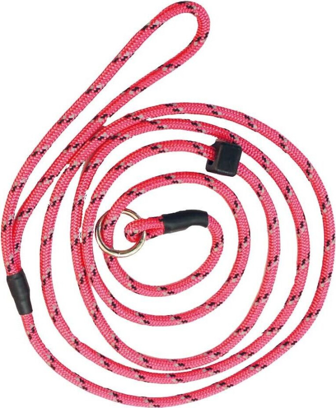 Dog Leash With Reflextors OneSize, Pink