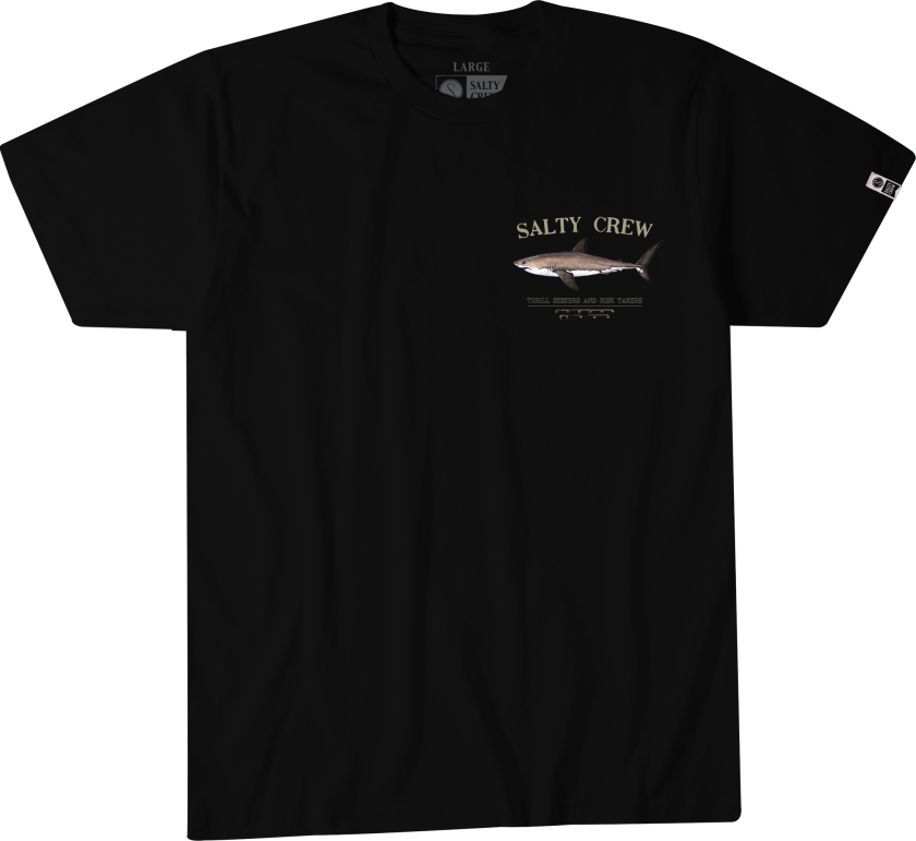 Men's Bruce Short-Sleeve Premium Tee S, Black