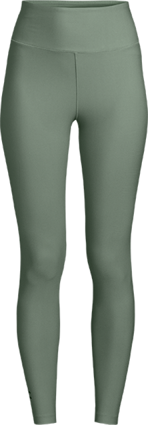 Graphic High Waist Tights, treningstights, dame Dusty Green