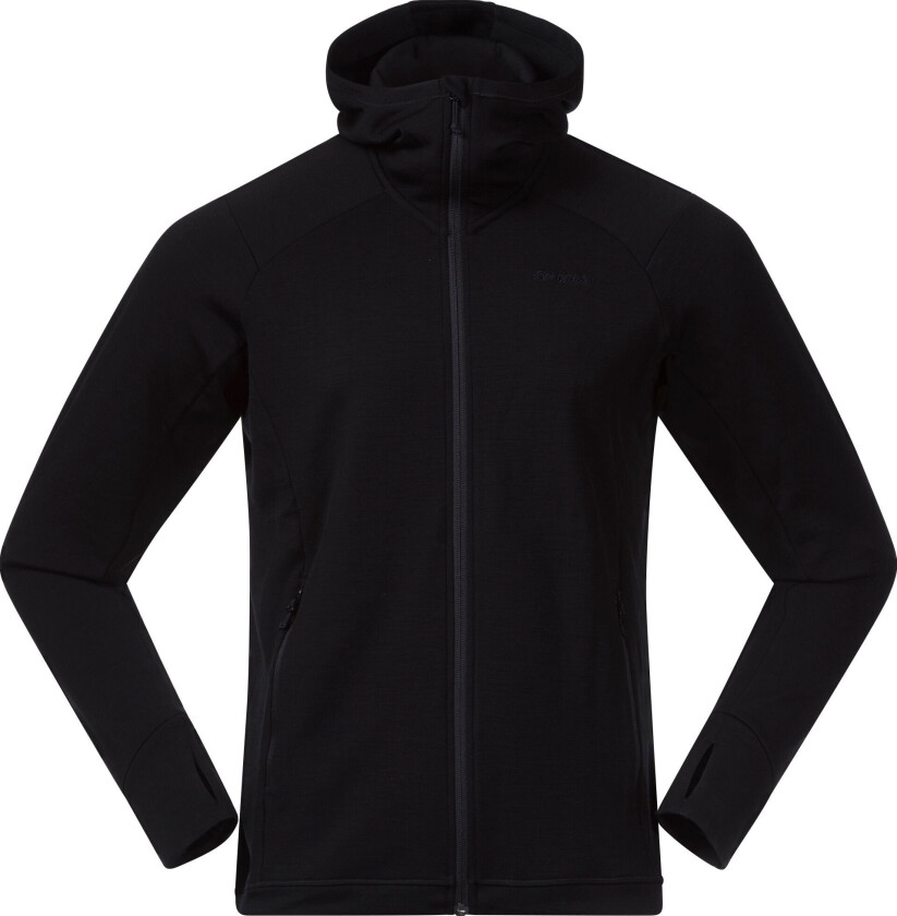 Men's Ulstein Wool Hood Jacket S, Black
