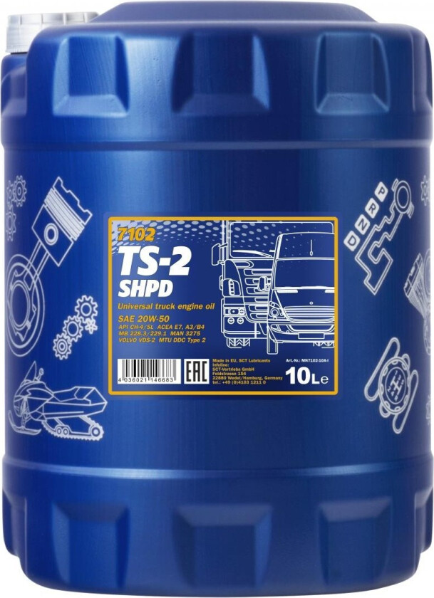 Motorolje MANNOL MN7102-10