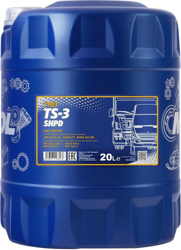 Motorolje MANNOL MN7103-20