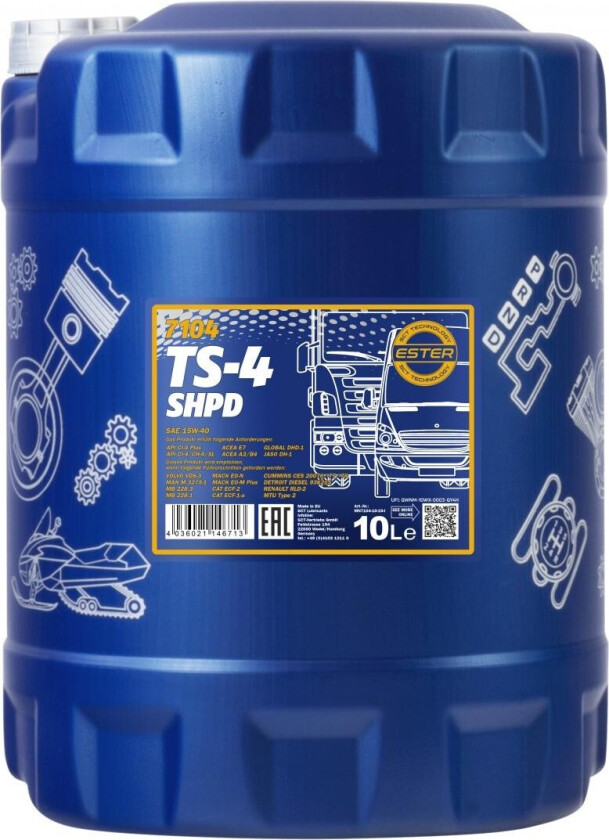 Motorolje MANNOL MN7104-10