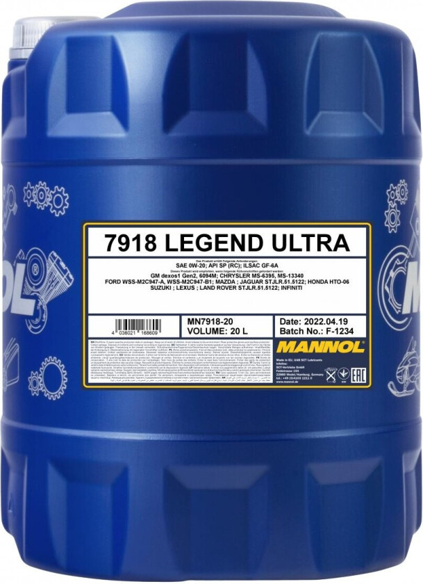 Motorolje MANNOL MN7918-20