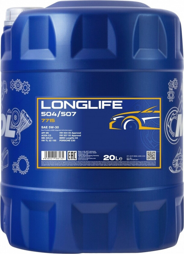 Motorolje MANNOL MN7715-20