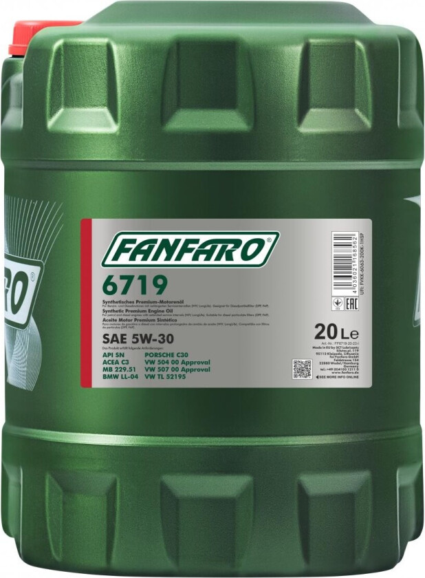 Motorolje FANFARO FF6719-20
