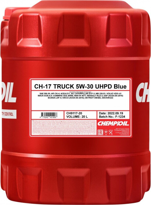 Motorolje CHEMPIOIL CH9117-20