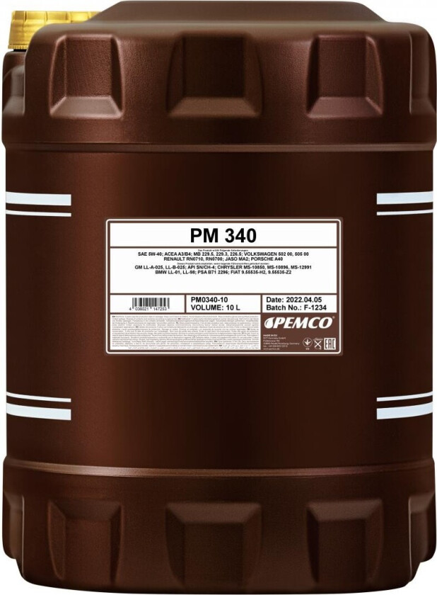 Motorolje PEMCO PM0340-10