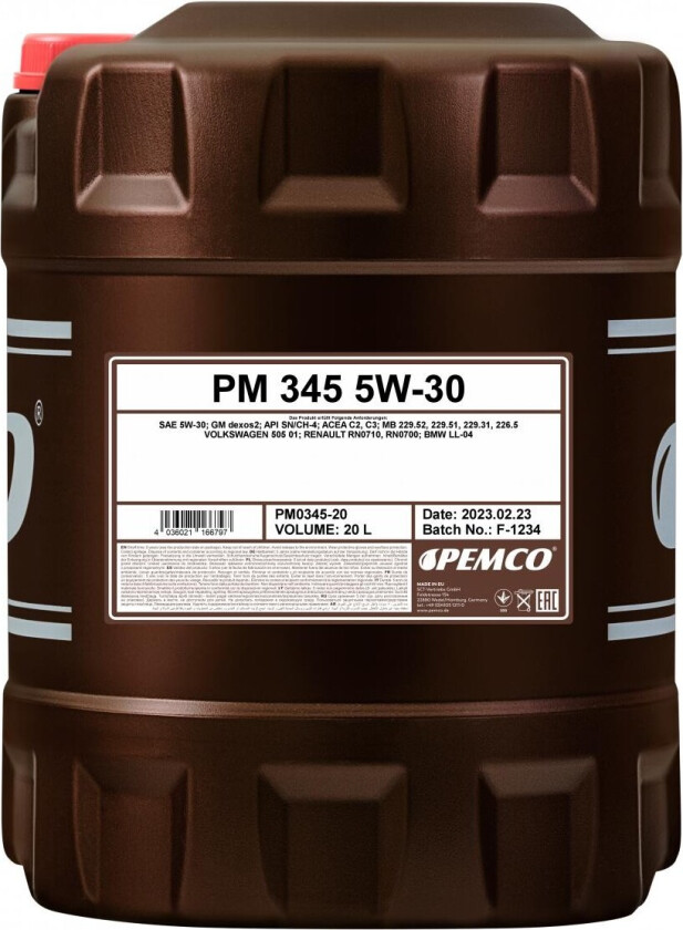 Motorolje PEMCO PM0345-20