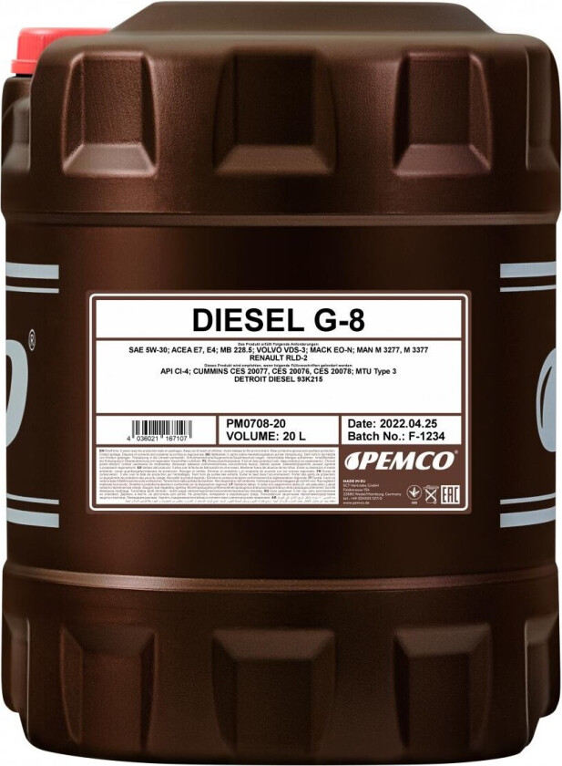 Motorolje PEMCO PM0708-20