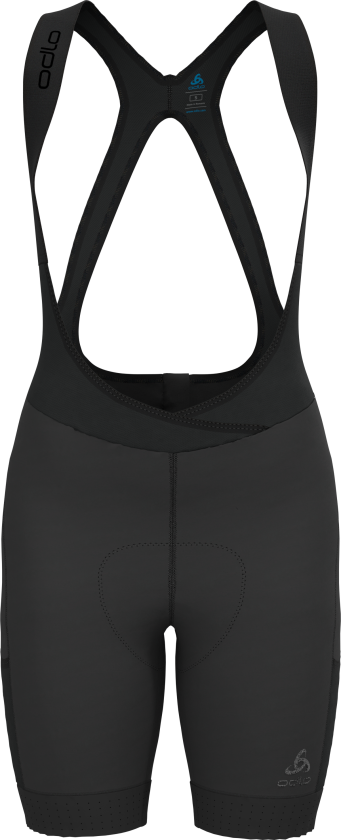 Women's Bib Shorts Zeroweight Cargo S, Black