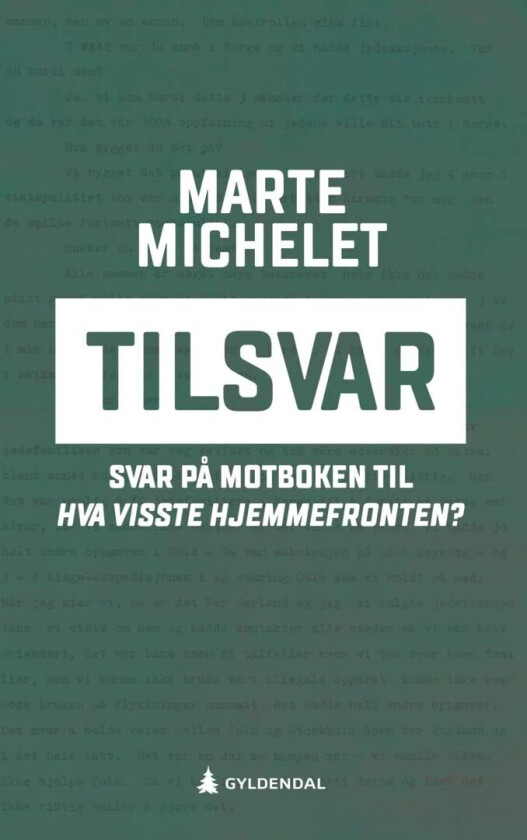 Tilsvar av Marte Michelet