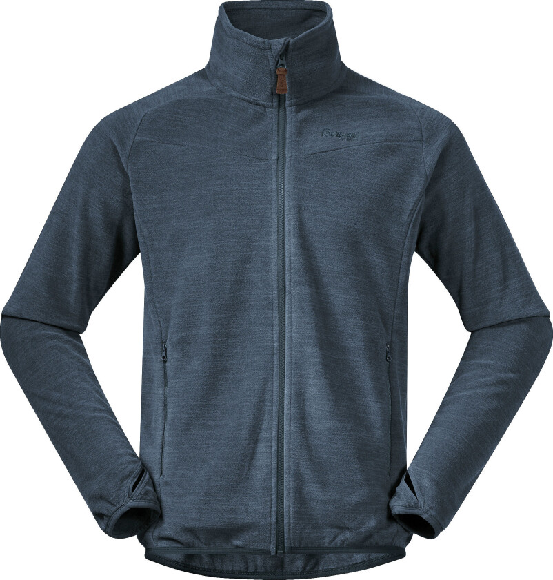 Men's Hareid Fleece Jacket Nohood S, Orion Blue