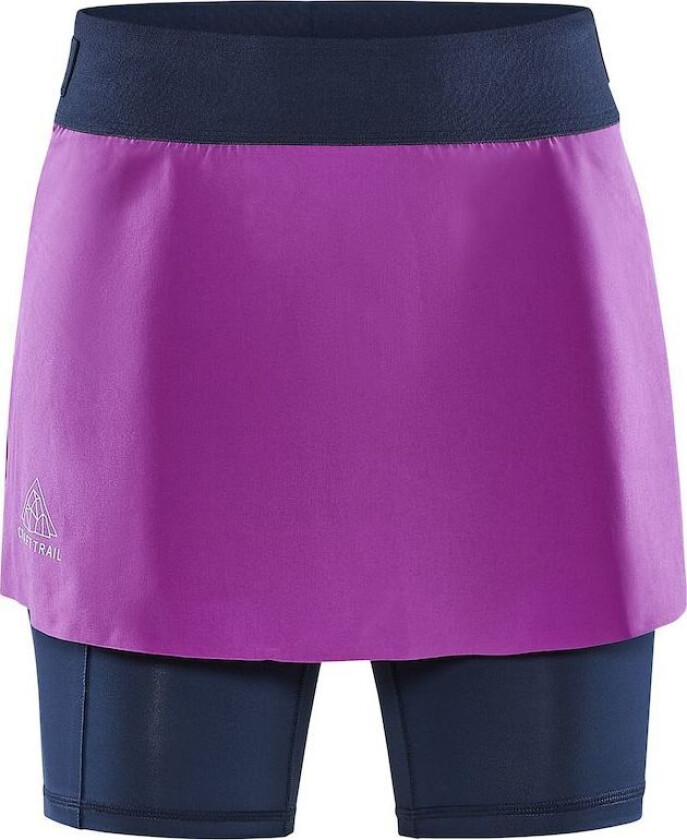 Women's PRO Trail 2in1 Skirt S, Cassius-Tide
