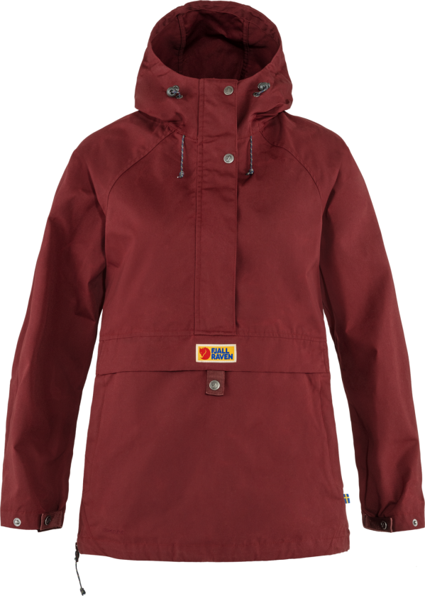 Women's Vardag Anorak XS, Bordeaux Red