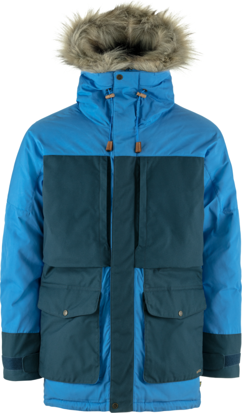 Men's Polar Expedition Parka L, Un Blue-Mountain Blue