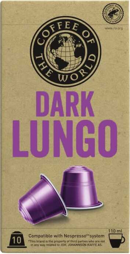 Cotw Lungo Dark Kapsel 10stk