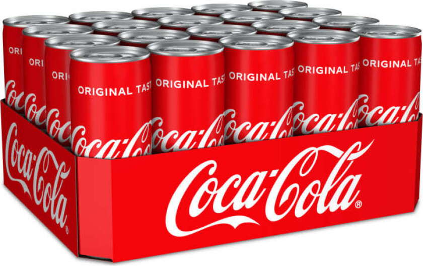 Coca-Cola 0,33l boks Brett A 20stk