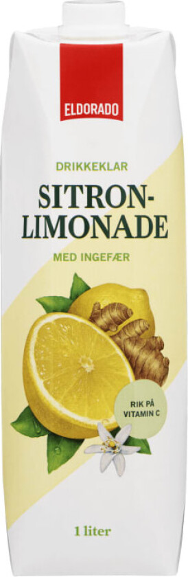 Sitronlimonade m/Ingefær 1l
