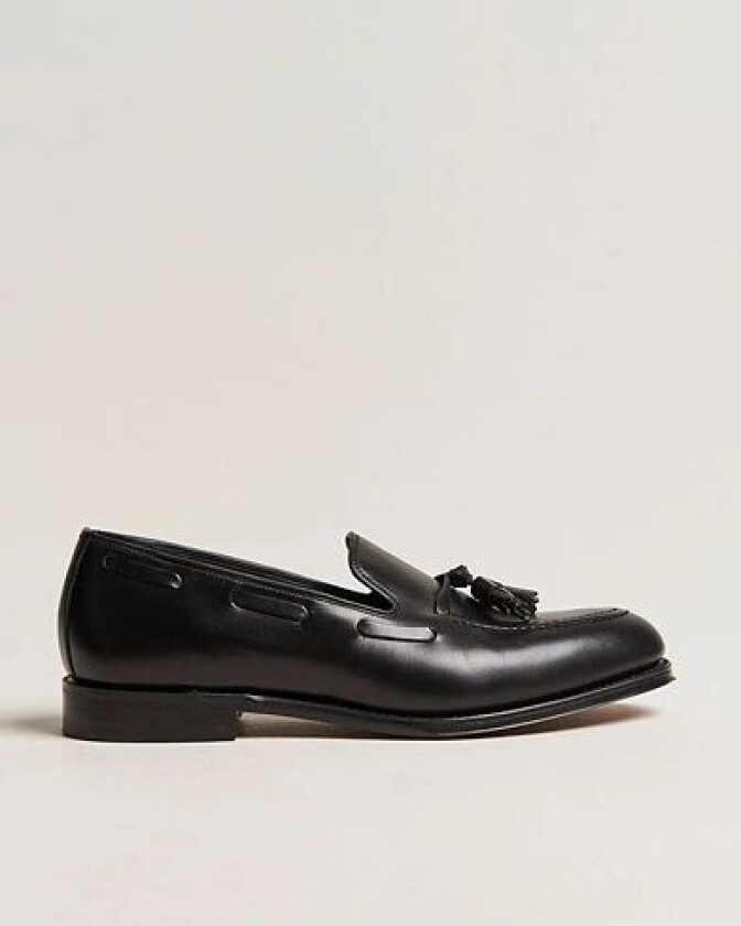 Russell Tassel Loafer Black Calf