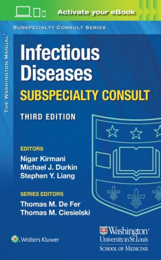 Washington Manual Infectious Disease Subspecialty Consult av Dr. Nigar MD Kirmani, Dr. Michael MD Durkin, L