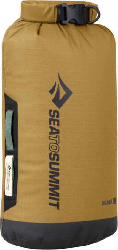 Sea To Summit Big River Eco Dry Sack 8 L 8 L, Dull Gold
