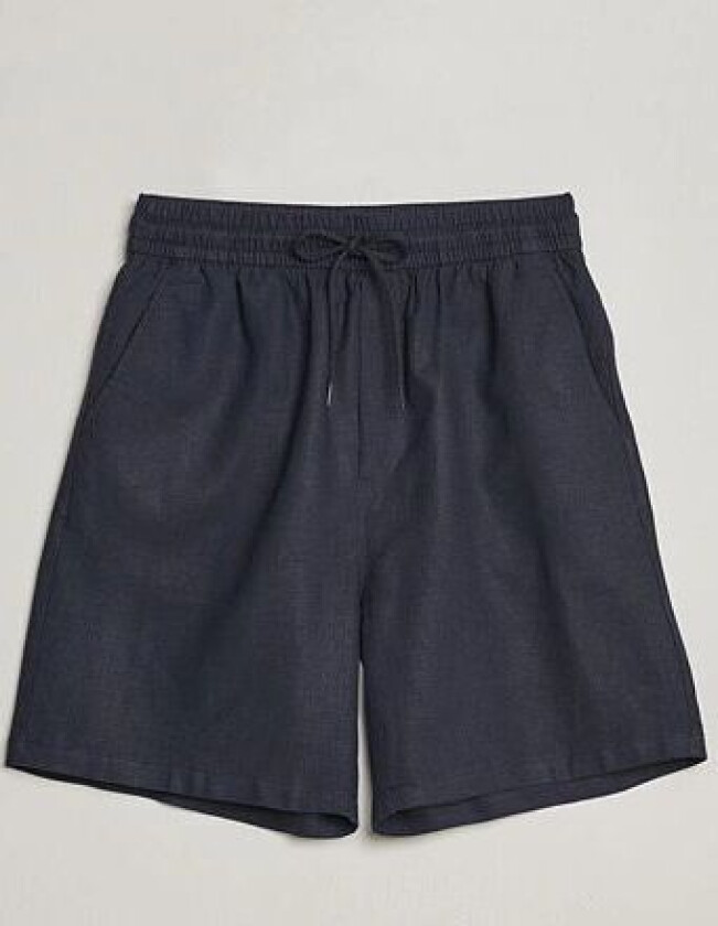 Otto Linen Shorts Dark Navy