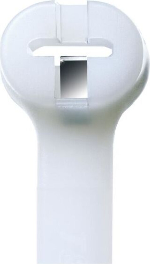 TY525M Buntebånd låsbare, natur, 100-pakning 4,8 x 186 mm