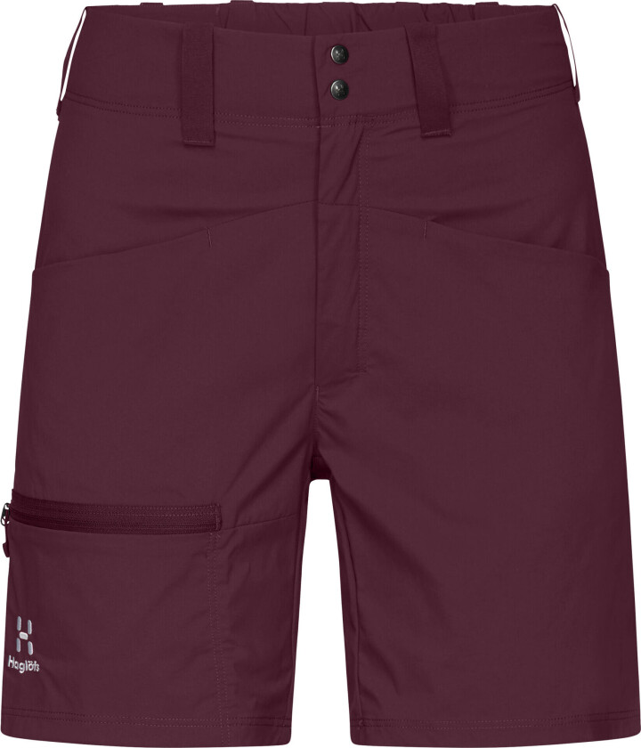 Lite Relaxed Shorts Women Aubergine 36