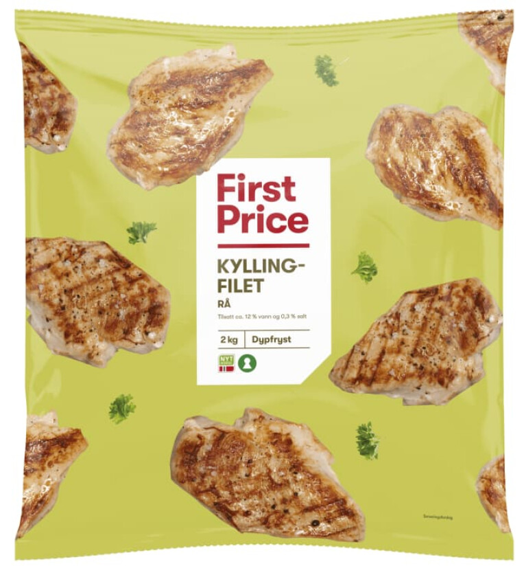 Kyllingfilet 2kg