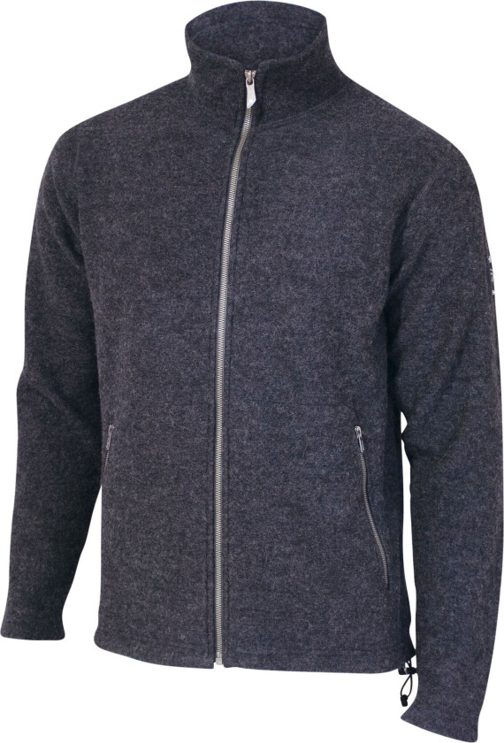 BRUNO FULL ZIP GRAPHITE MARL