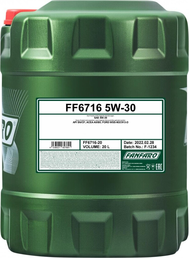 Motorolje FANFARO FF6716-20