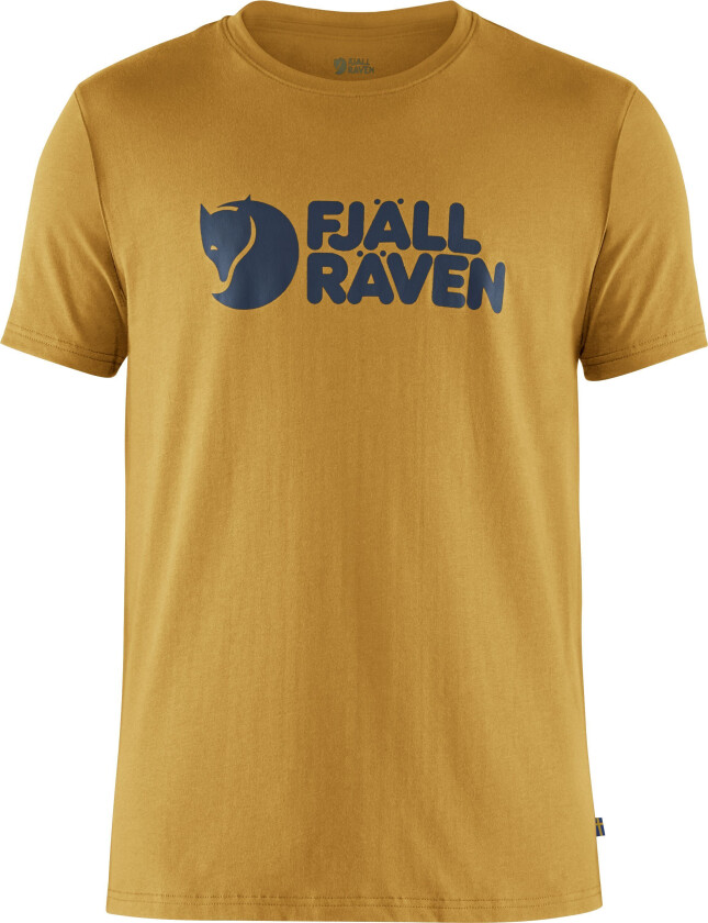 FJÄLLRÄVEN LOGO T-SHIRT M OCHRE